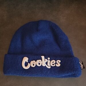 Cookies Blue Knit Beanie